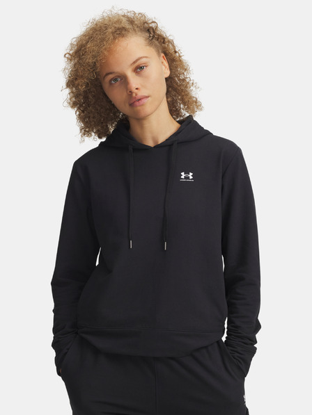 Under Armour Dámská mikina Under Armour Sport Terry Hoodie-BLK