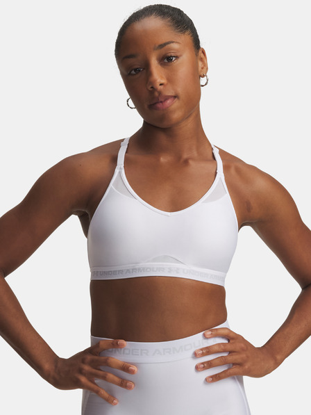 Under Armour Dámská podprsenka Under Armour UA Crossback Low Bra-WHT