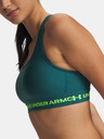 Under Armour Dámská podprsenka Under Armour Crossback Mid Bra-GRN