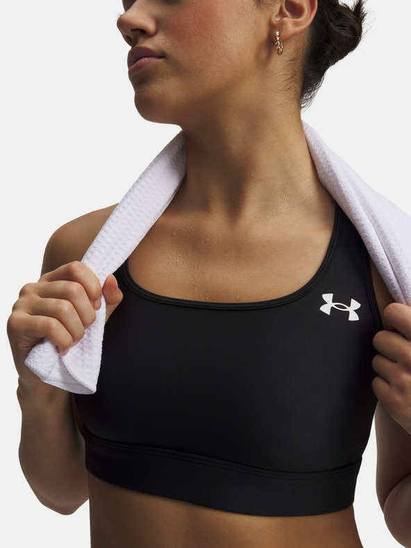 Under Armour Dámská podprsenka Under Armour HeatGear Mid-BLK