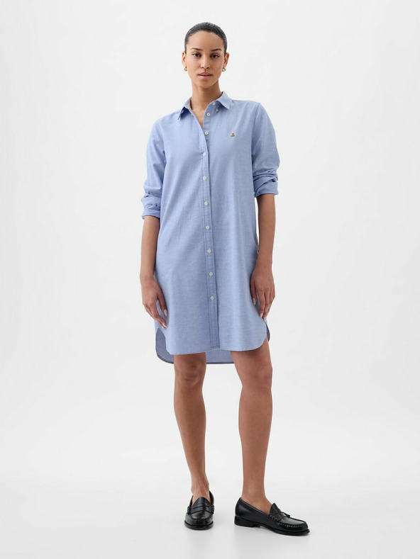 GAP Košilové šaty s páskem Brannan Bear GAP