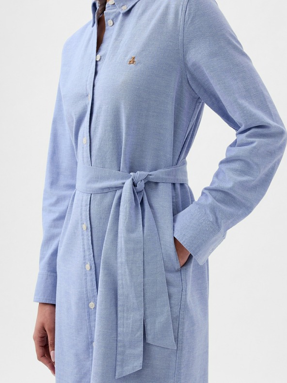 GAP Košilové šaty s páskem Brannan Bear GAP