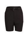 ALPINE PRO Dámské softshellové rychleschnoucí šortky ALPINE PRO ZOLENA black