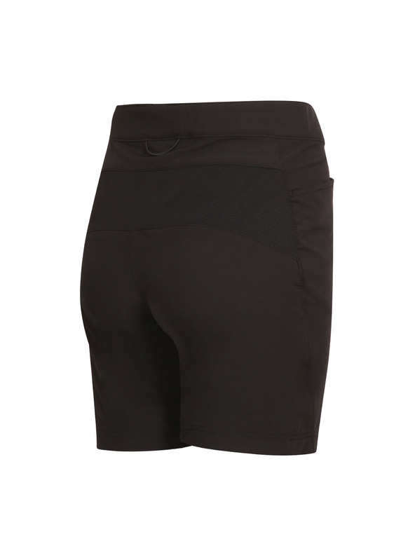 ALPINE PRO Dámské softshellové rychleschnoucí šortky ALPINE PRO ZOLENA black