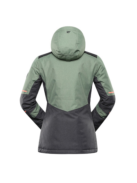 ALPINE PRO Dámská lyžařská bunda s membránou ptx ALPINE PRO ZARIBA loden frost