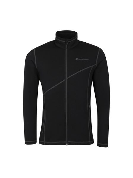 ALPINE PRO Pánská sportovní mikina na zip ALPINE PRO RADAN 2 black