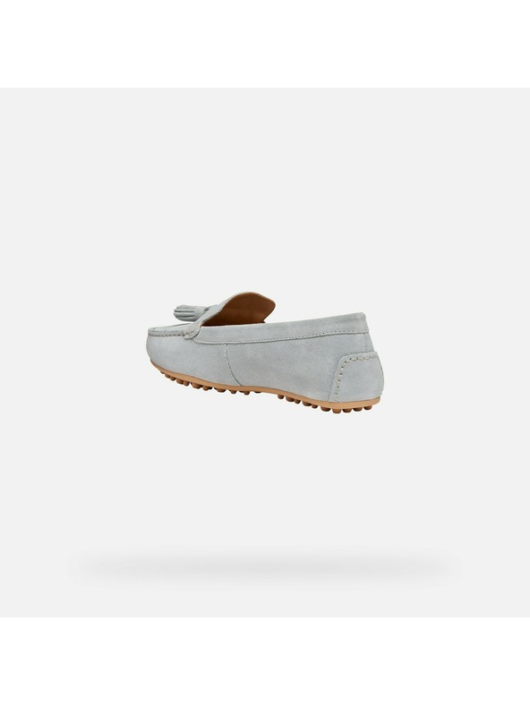 Geox Světle modré dámské mokasíny Geox Kalistena