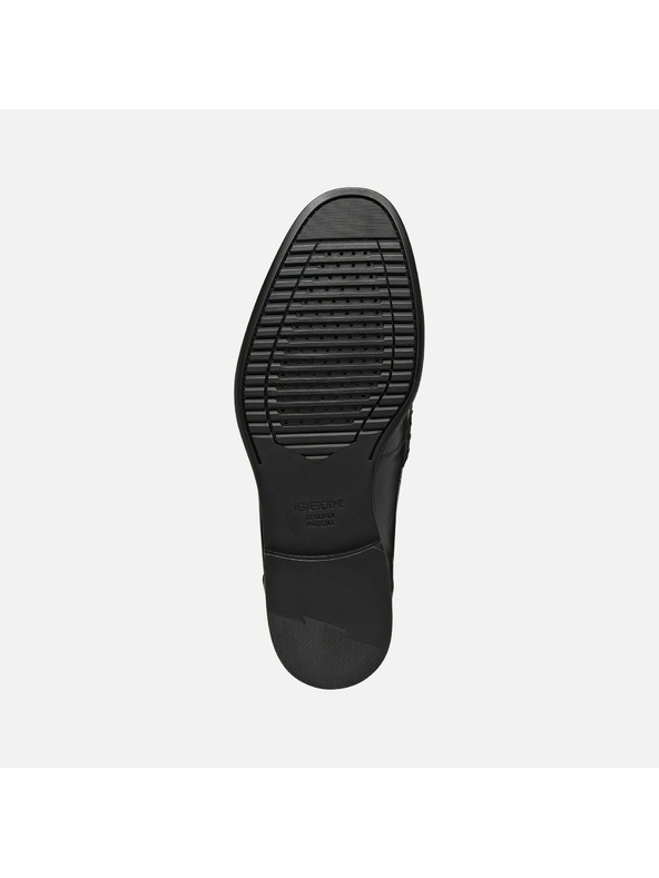 Geox Černé pánské mokasíny Geox Barberigo