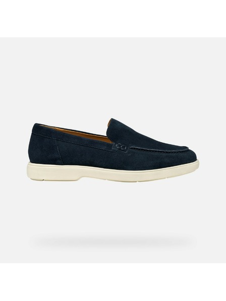 Geox Tmavě modré pánské mokasíny Geox Spherica EC17