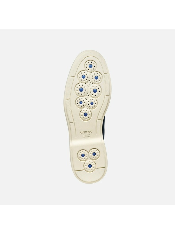 Geox Tmavě modré pánské mokasíny Geox Spherica EC17