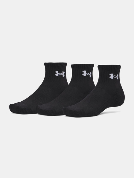 Under Armour Unisexové ponožky Under Armour UA Performance Cotton 3p Qtr