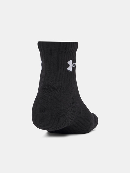 Under Armour Unisexové ponožky Under Armour UA Performance Cotton 3p Qtr