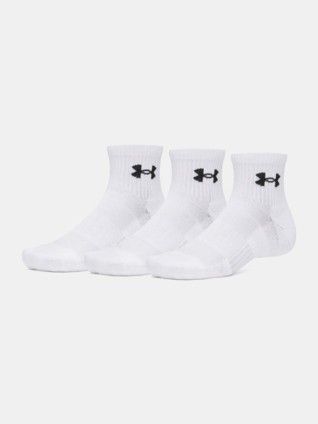 Under Armour Unisexové ponožky Under Armour UA Performance Cotton 3p Qtr