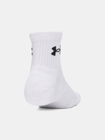 Under Armour Unisexové ponožky Under Armour UA Performance Cotton 3p Qtr