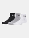 Under Armour Unisexové ponožky Under Armour UA Performance Cotton 3p Qtr