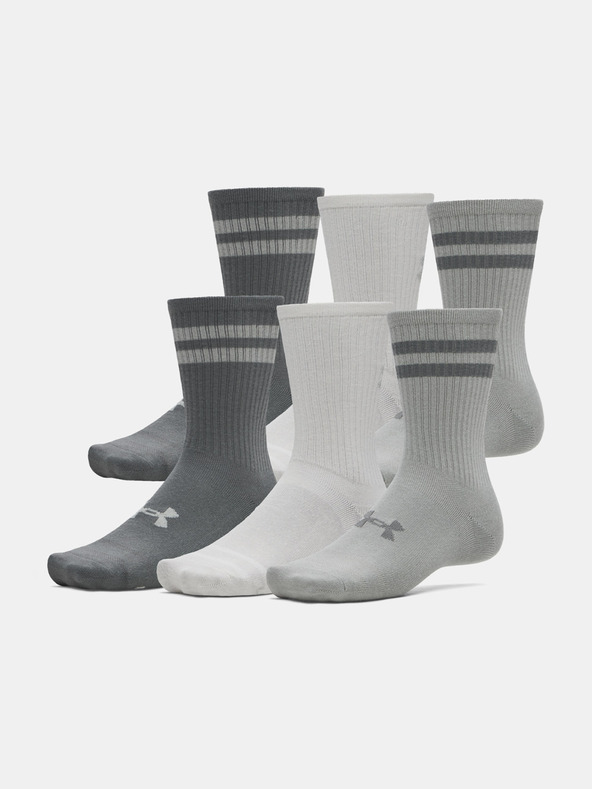 Under Armour Unisexové ponožky Under Armour UA Essential 6pk Crew