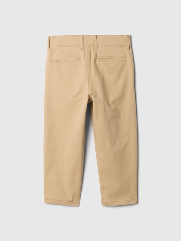 GAP Baby plisované khaki kalhoty GAP