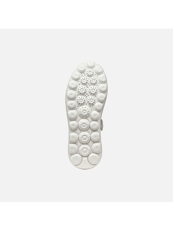 Geox Bílé dívčí tenisky Geox Puffypop