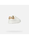 Geox Bílé dívčí tenisky Geox Puffypop