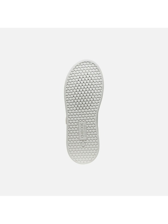 Geox Bílé dívčí tenisky Geox Eclyper