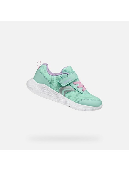 Geox Tyrkysové dívčí tenisky Geox Sprintye