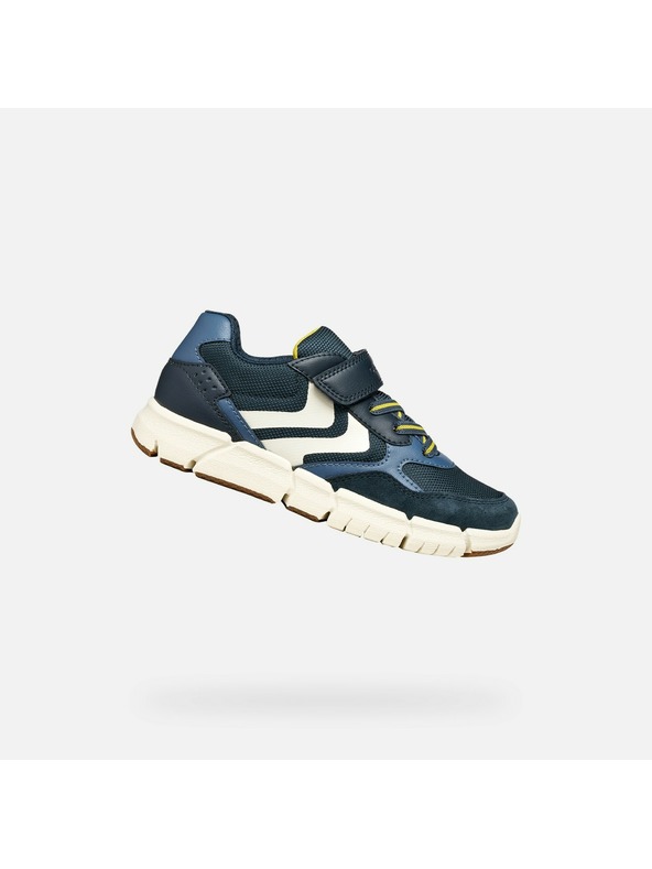 Geox Tmavě modré chlapecké tenisky Geox Flexyper