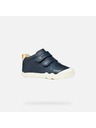 Geox Tmavě modré chlapecké barefoot tenisky Geox Steppieup