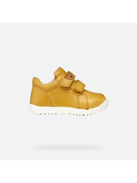 Geox Žluté chlapecké tenisky pro první krůčky Geox Macchia