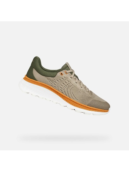 Geox Šedé pánské tenisky Geox Spherica Actif X1