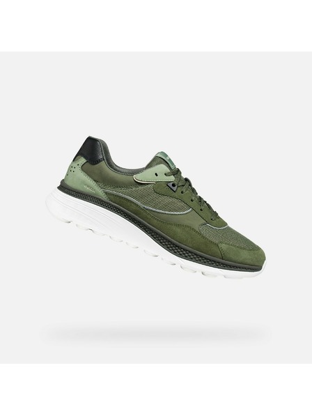 Geox Khaki pánské tenisky Geox Spherica Actif X1