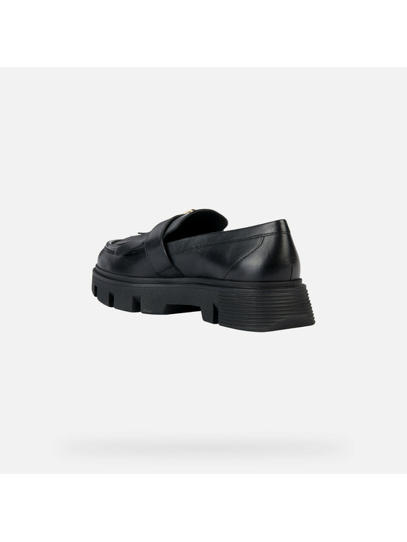 Geox Černé dámské mokasíny Geox Vilde