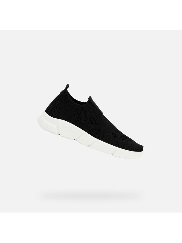 Geox Černé chlapecké tenisky Geox Aril