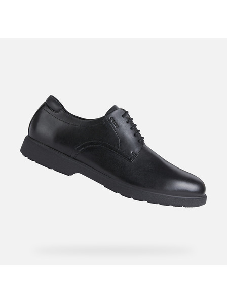 Geox Černá pánská společenská obuv Geox Spherica Ec11