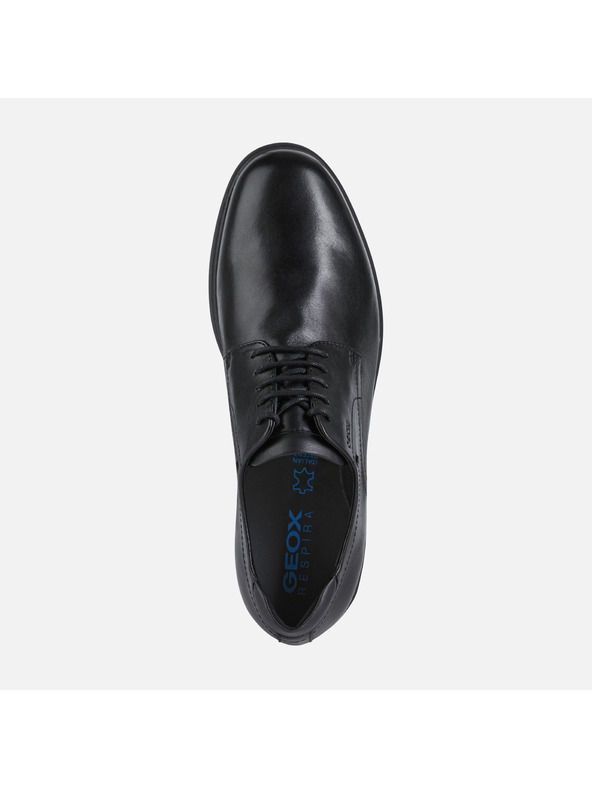 Geox Černá pánská společenská obuv Geox Spherica Ec11