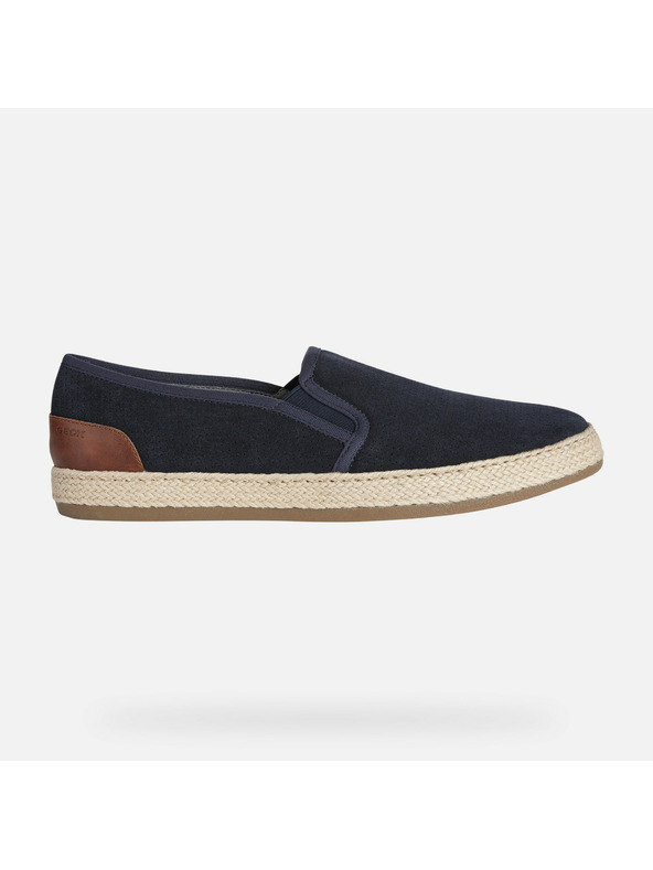 Geox Tmavě modré pánské slip on tenisky Geox Pantelleria