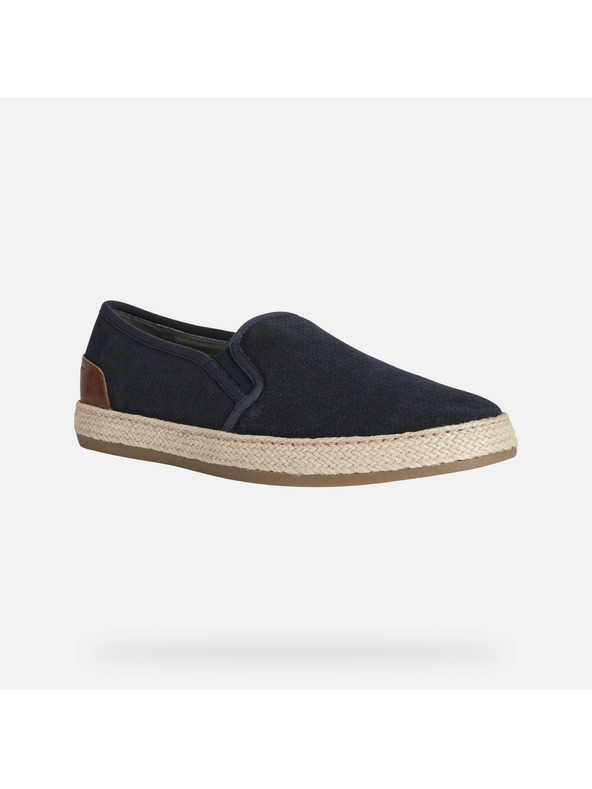Geox Tmavě modré pánské slip on tenisky Geox Pantelleria