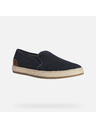 Geox Tmavě modré pánské slip on tenisky Geox Pantelleria