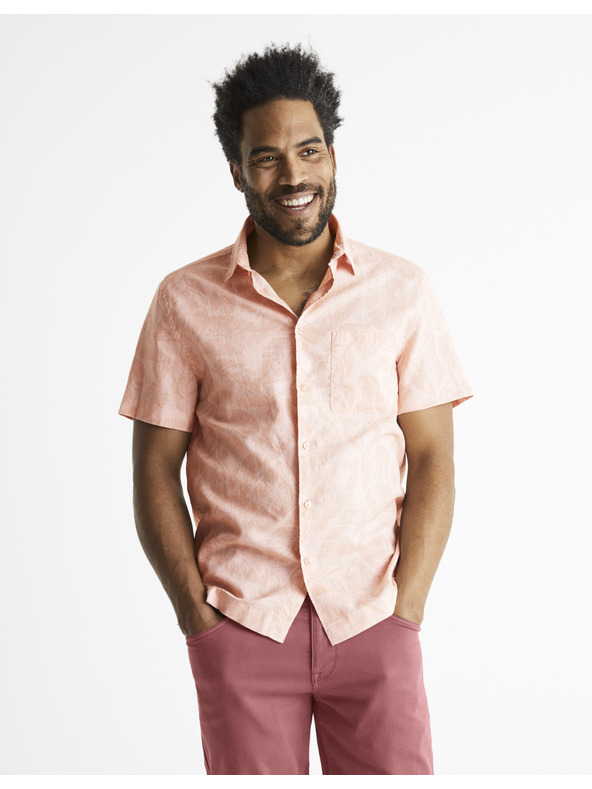 Celio Lněná košile Baovera Celio