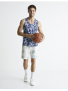 Celio Modré batikované kraťasy Celio Botache