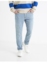 Celio Světle modré pánské slim fit džíny Celio Length