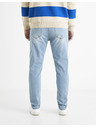 Celio Světle modré pánské slim fit džíny Celio Length