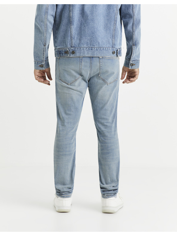 Celio Světle modré pánské slim fit džíny Celio C25  Voslight25