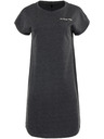 ALPINE PRO Šedé dámské šaty ALPINE PRO HEMADA