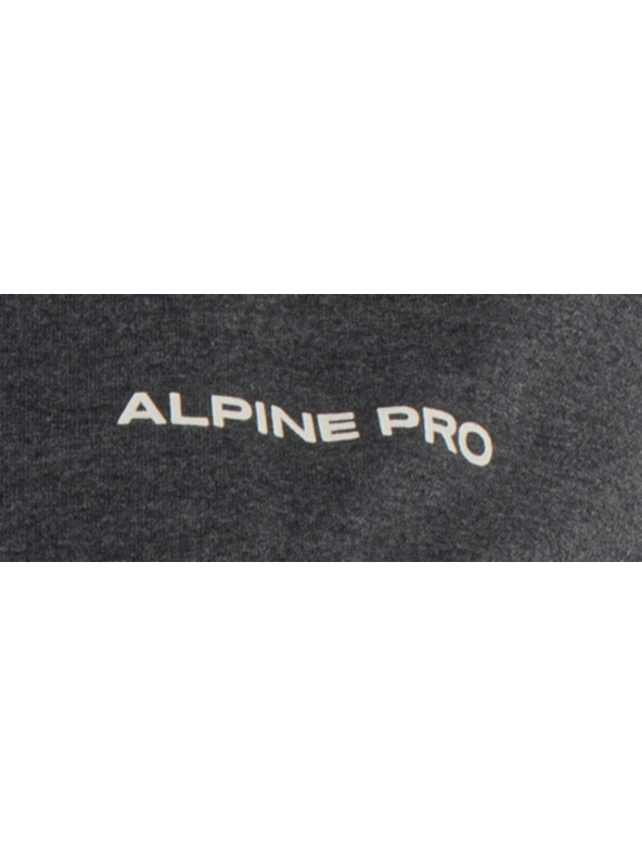 ALPINE PRO Šedé dámské šaty ALPINE PRO HEMADA