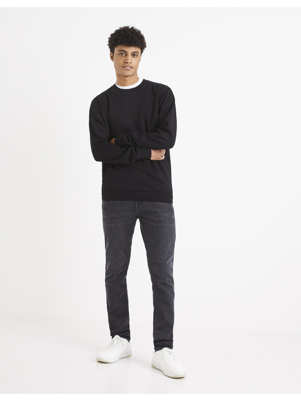 Celio Černá pánská mikina Celio