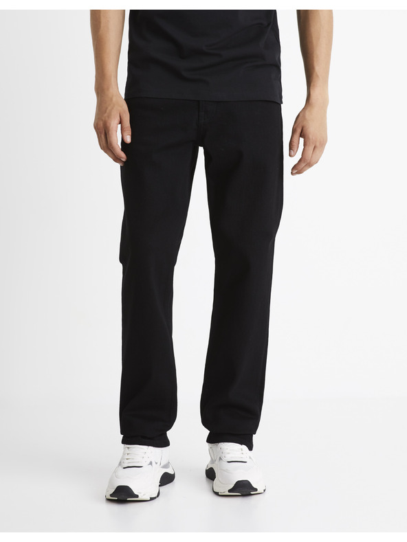 Celio Černé pánské regular fit džíny Celio