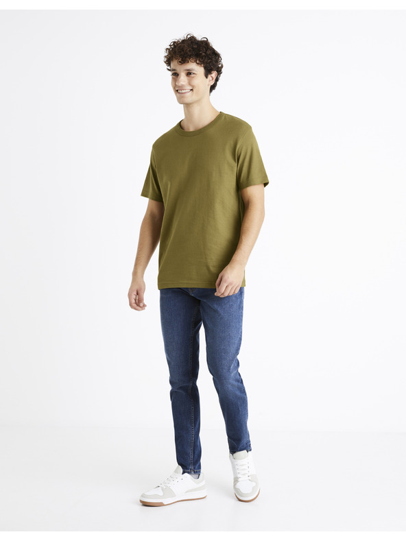 Celio Modré pánské skinny fit džíny Celio C45 Doskinny