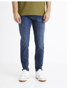 Celio Modré pánské skinny fit džíny Celio C45 Doskinny