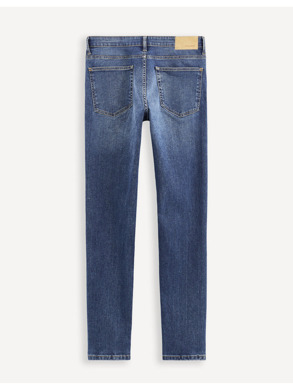 Celio Modré pánské skinny fit džíny Celio C45 Doskinny