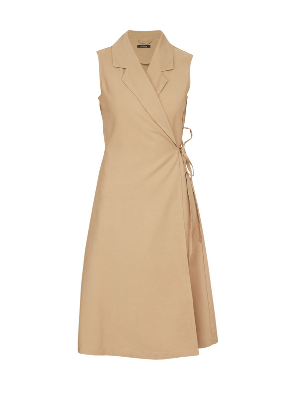 Orsay Světle hnědé dámské zavinovací šaty ORSAY